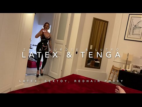 ❤️ Jaruma mai jajayen kaya sanye da rigar latex mai cin duri ❤️❌ a mu ❌❤